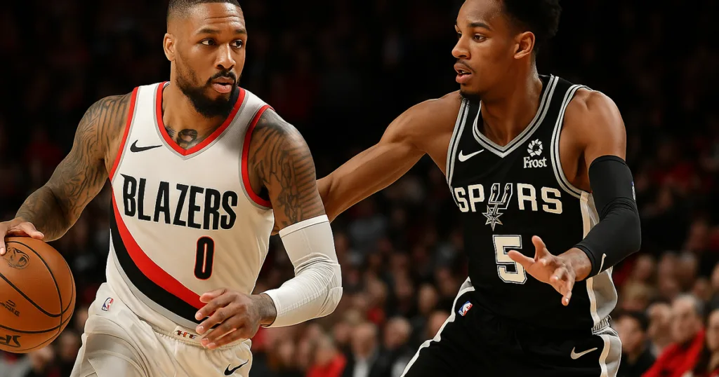 Trail Blazers vs Spurs: A Thrilling NBA Showdown 22 trail blazers vs spurs